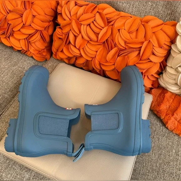 ❣️🆕HUNTER Original Chelsea Waterproof Boots in Borrowed Blue❣️ - Picture 7 of 10